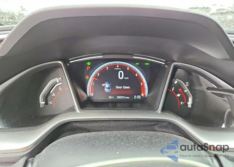 2019 Honda Civic Sport z USA, uszkodzony, nr VIN 2HGFC2F87KH602355